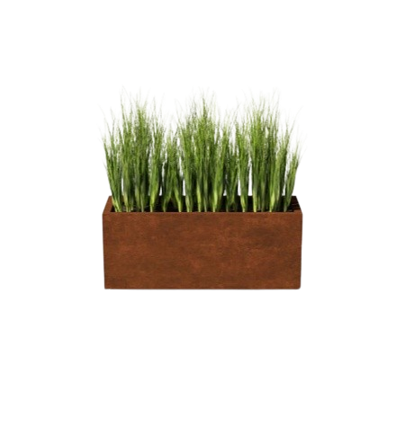 corten steel planter