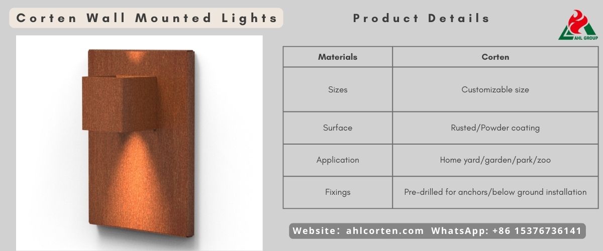 metal wall-mounted lights