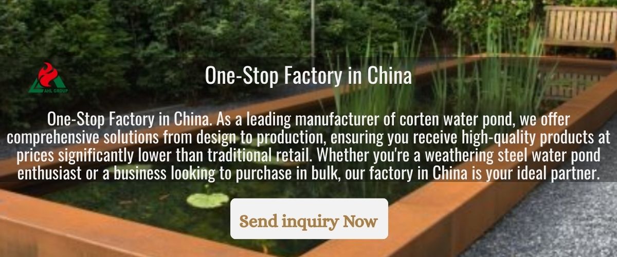 outdoor water pond for sale