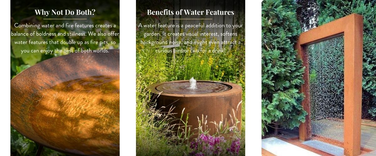 outdoor water fountains for sale