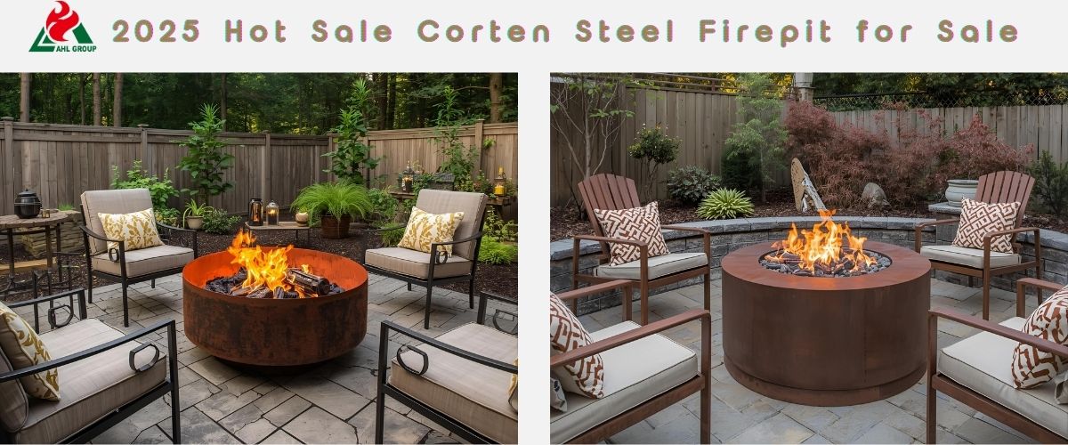 metal outdoor fire pit