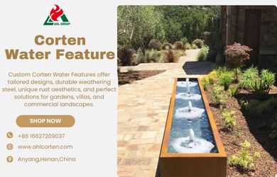 Corten Steel Water Features