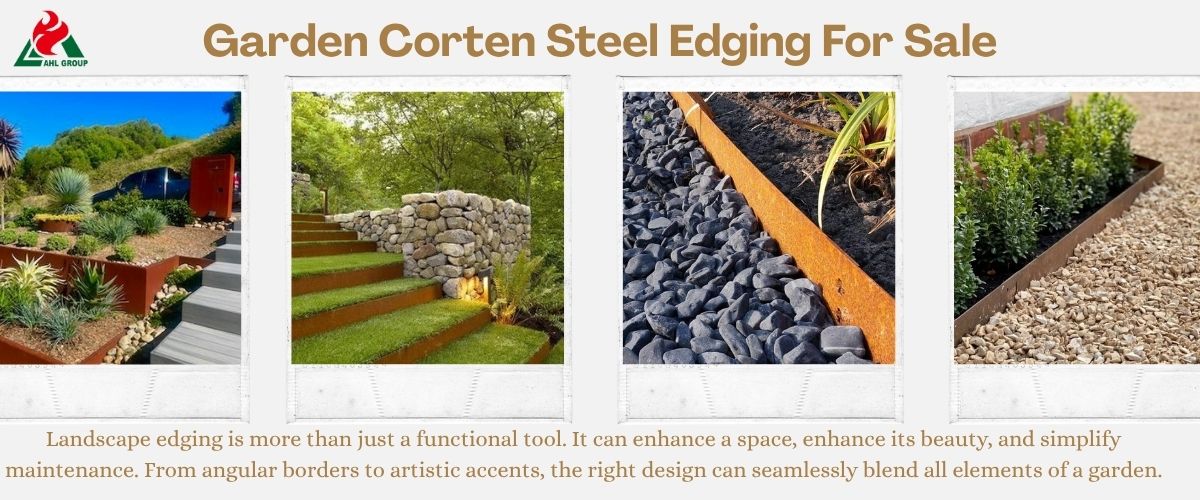 corten steel edging for sale