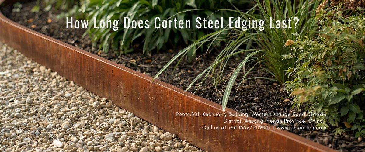 corten steel edging