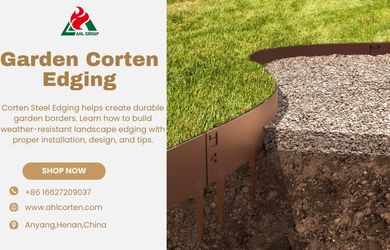 outdoor metal edging