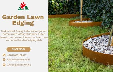 outdoor metal edging