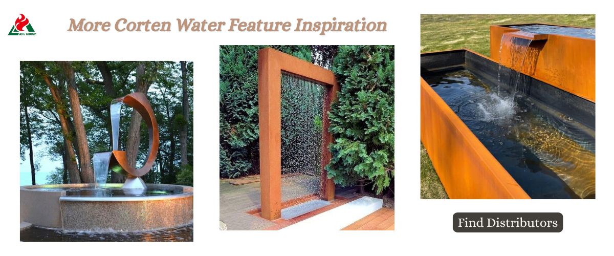  Corten Water Fountains
