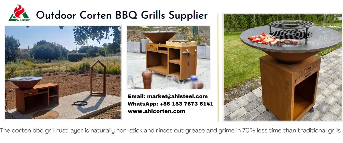 corten bbq grill