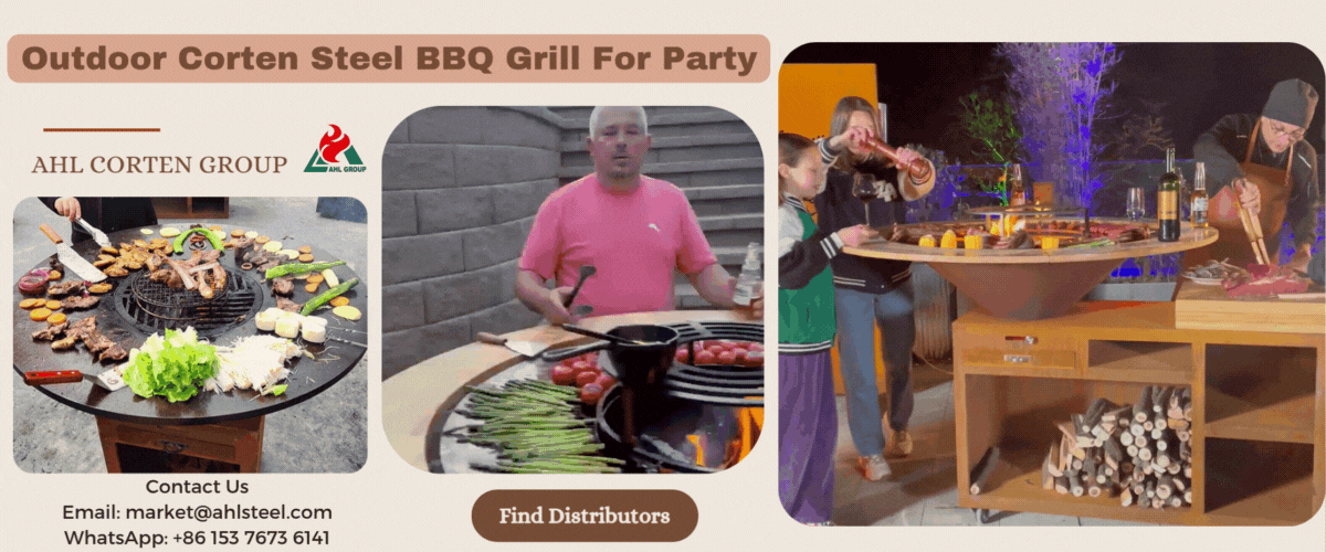 Metal BBQ Grill 