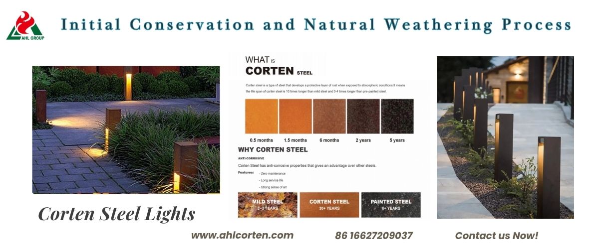 corten lights