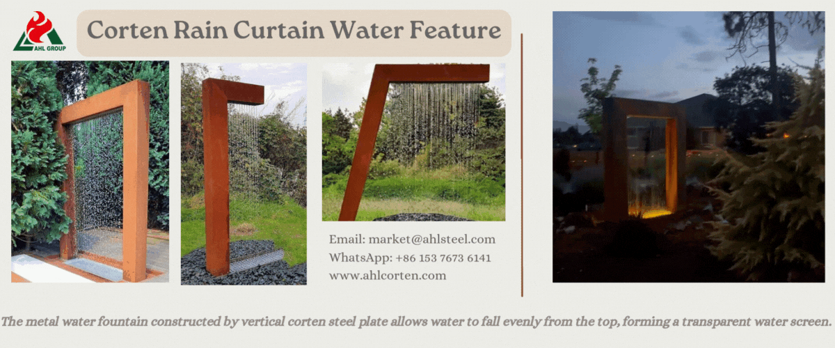 metal water fountains