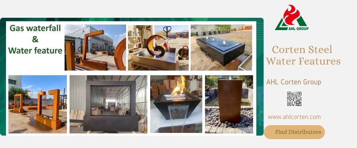 rusted steel water fountains for sale