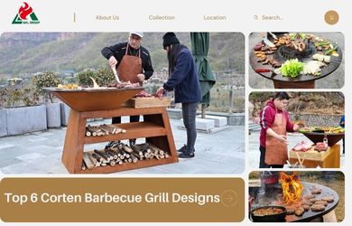 outdoor BBQ grill