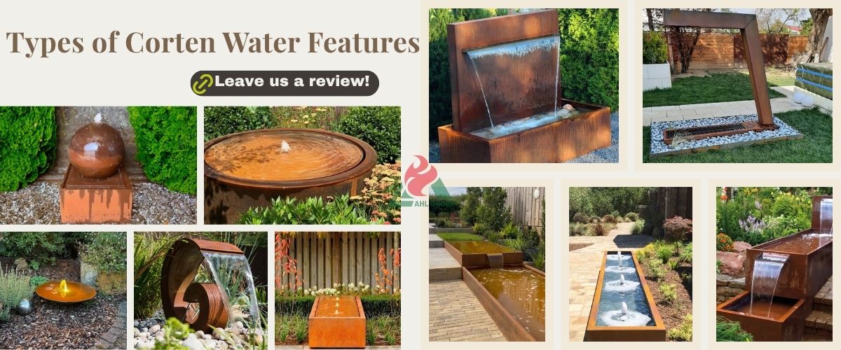 Corten Steel Water Feature