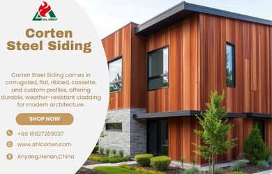 rusted steel cladding for sale