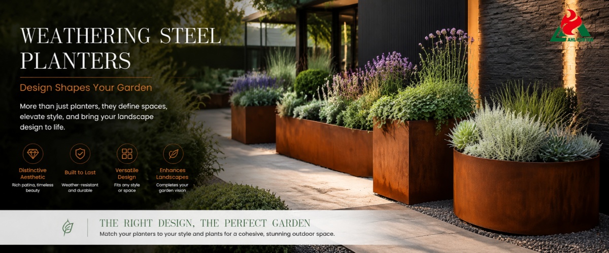Corten Steel Planter