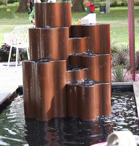 cascading water features