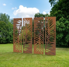 free standing garden screens
