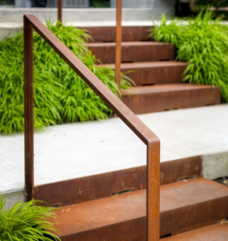 corten steel steps australia