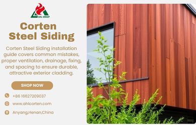 weathering steel cladding