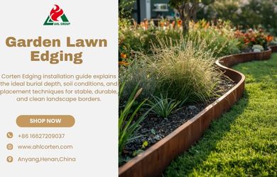 outdoor metal edging