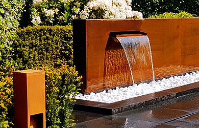 Garden Water Feature water bowl