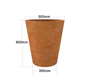 round plant pot