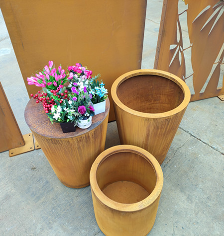 large outdoor planter