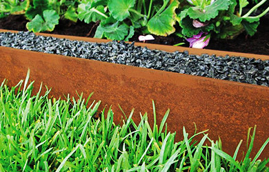 corten steel edging