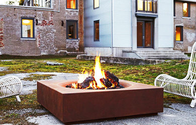 corten steel fire bowl