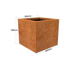 Corten Steel Outdoor Planter Pot