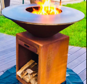 Household Corten Steel BBQ Grill