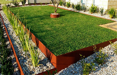 corten steel edging