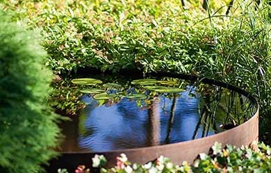 corten steel edging