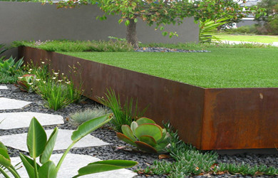 corten steel edging