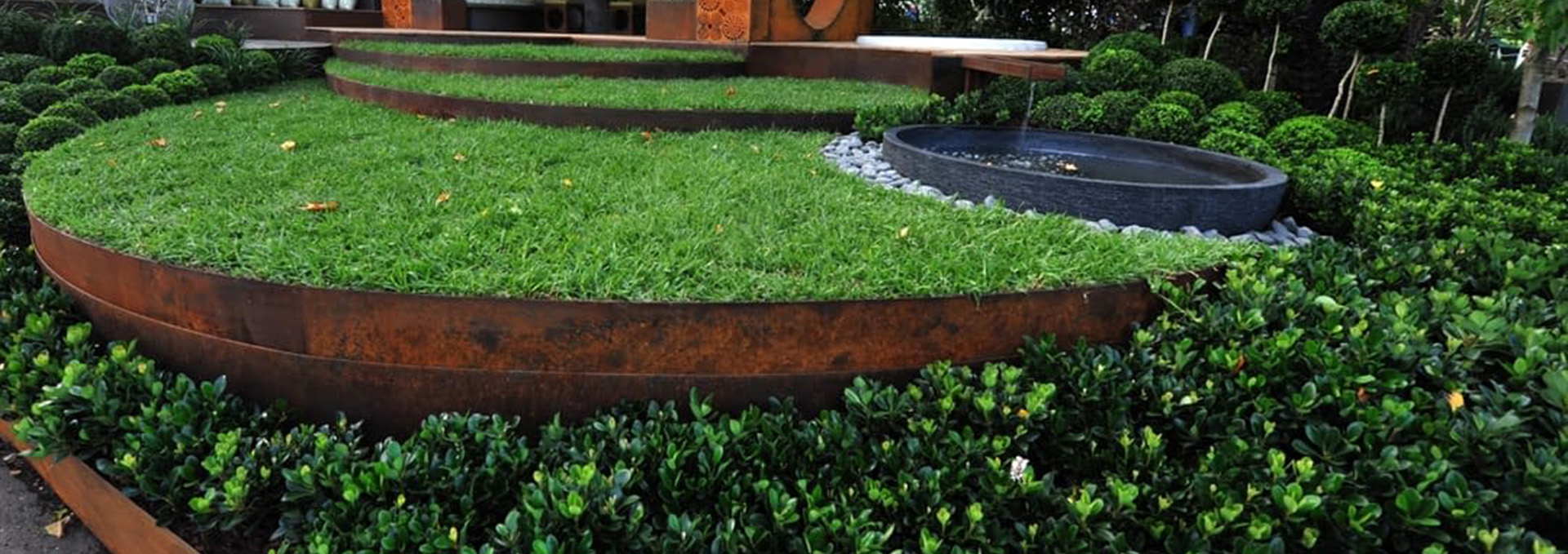 Corten Steel Garden Edging