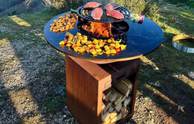 Use Corten Steel to Make the Grill