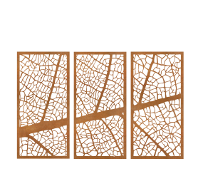 Corten Steel Screen for Garden Decoration