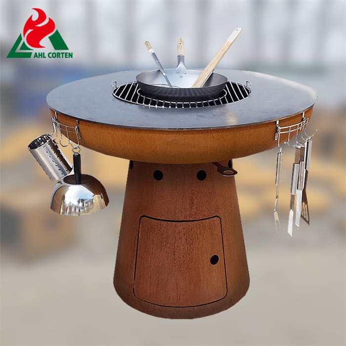 Adjustable fire pit grill grate barbecue manufacturer