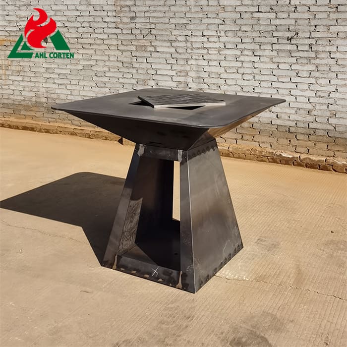 China AHL CORTEN outdoor barbecue corten grill