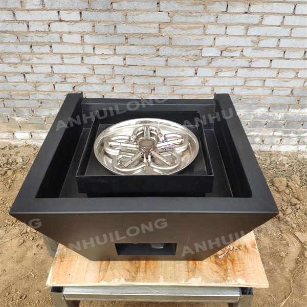 Rust modern outdoor water fountain for Ornamental Garden