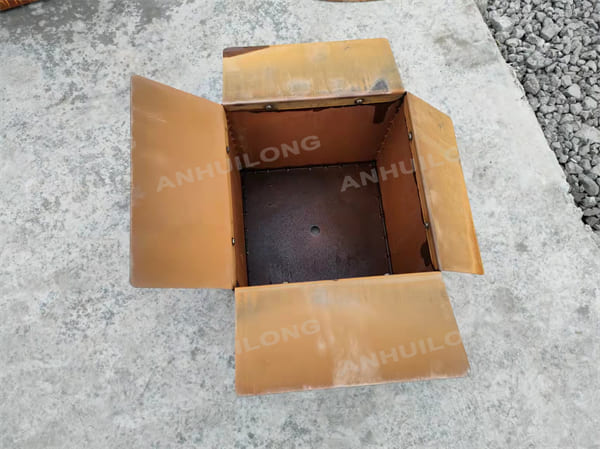 Free Maintenance And Durable Corten Steel Flowerpot