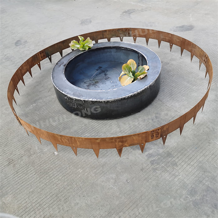 High Quality And Modern Style Garden Edging For Metal Art