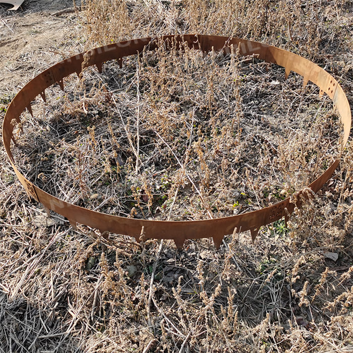 Famous Corten Designers Are Also Using Corten Steel Landscape Garden Edging