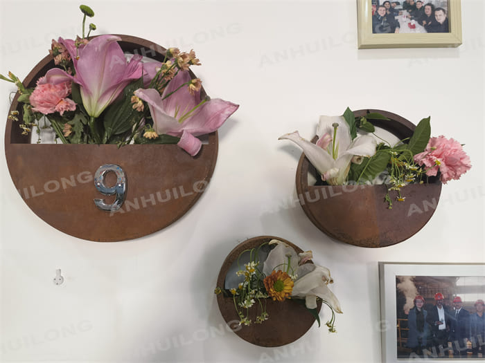 Design Your Own Hang Corten Steel Planter