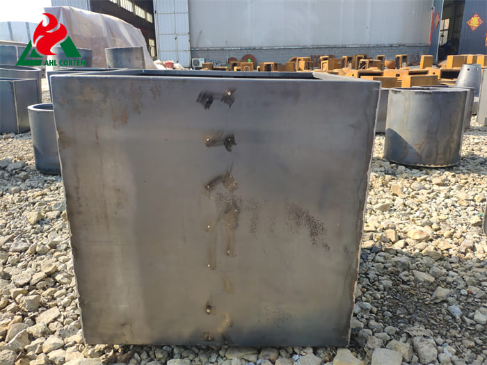 Requires NO Maintenance Outdoor Corten Steel Planter