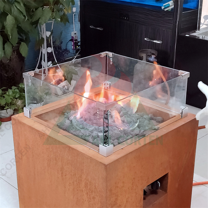 Freestanding outdoor propane fire pit For Backyard Household Retail