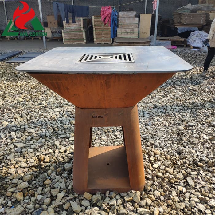 China AHL customizable corten barbecue grill near me