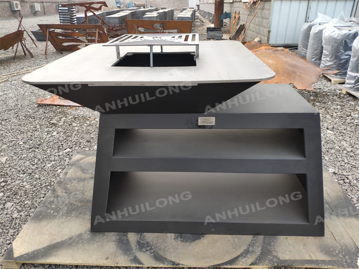 China Black Painted bbq stove For bbq kitchen Manufacture
