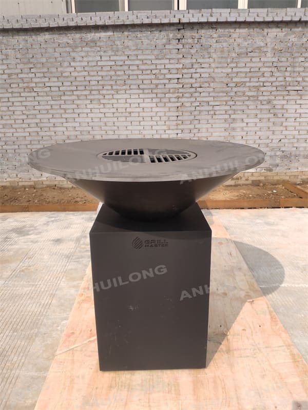 AHL CORTEN Modern  charcoal barbeque grill For Outdoor Cooking Manufacture